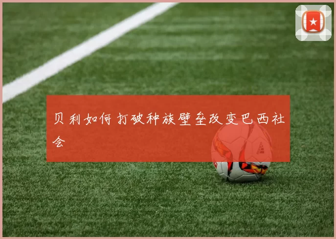 贝利如何打破种族壁垒改变巴西社会